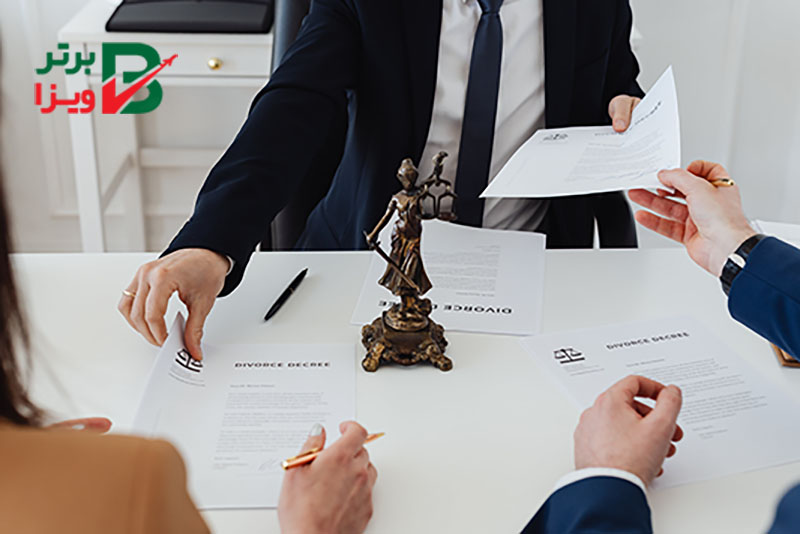 تاثیر وکیل مهاجرت