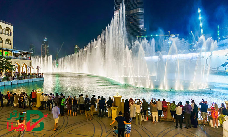 دبی فاونتین در دبی