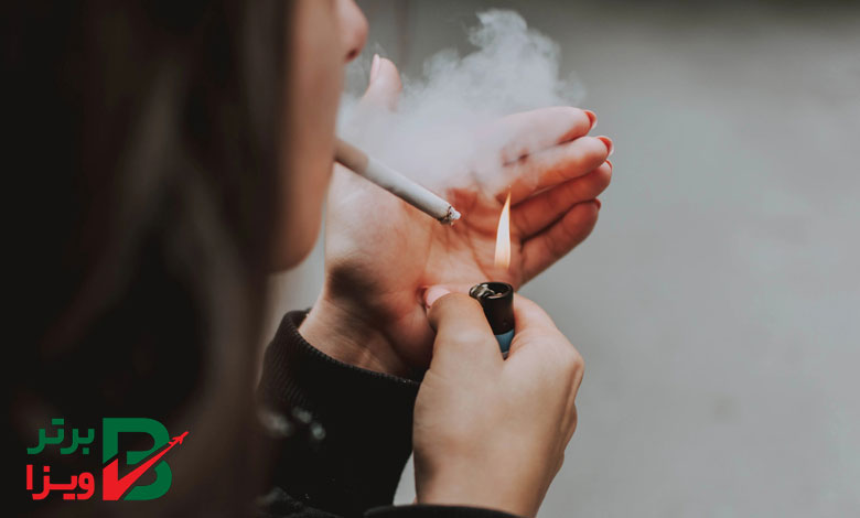 معمول بودن عادت سیگارکشیدن