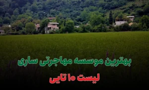 بهترین موسسه مهاجرتی ساری